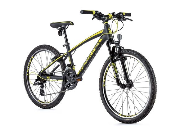 Leader Fox SPIDER chlapecký 24", 2020-2 ŠEDÁ MAT/ŽLUTÁ