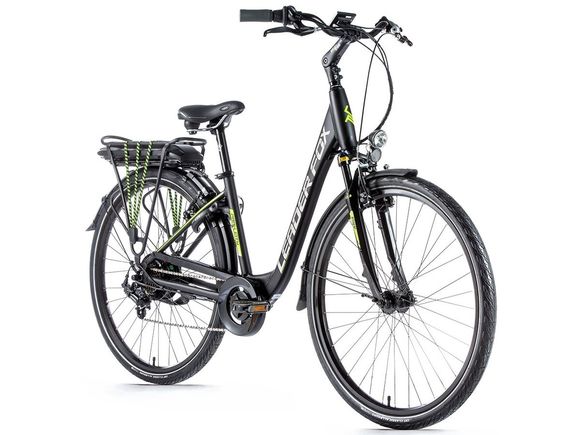 Leader Fox PARK CITY 28", 2020-1 ČERNÁ MAT/ZELENÁ