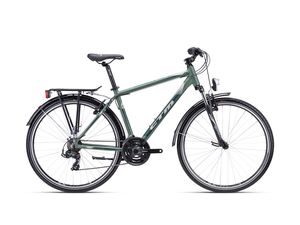 TRANZ 1.0 Trek matná tmavá zelená / šedá