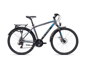 TRANZ 2.0 Trek matná šedá / bledě-modrá