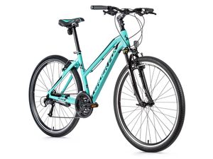Krosové kolo Leader Fox VIATIC dámské, 2021-2 16,5" SVĚTLE ZELENÁ
